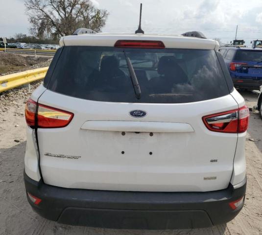 MAJ3P1TE9JC216876 - 2018 FORD ECOSPORT SE WHITE photo 6