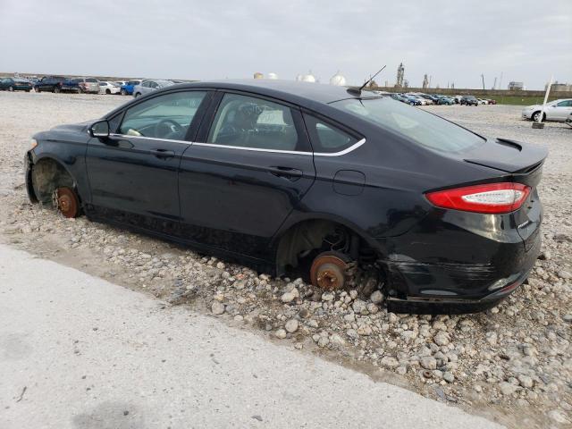 3FA6P0HR0DR246566 - 2013 FORD FUSION SE BLACK photo 2