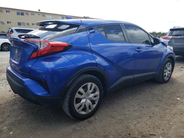 NMTKHMBX5KR070241 - 2019 TOYOTA C-HR XLE BLUE photo 3