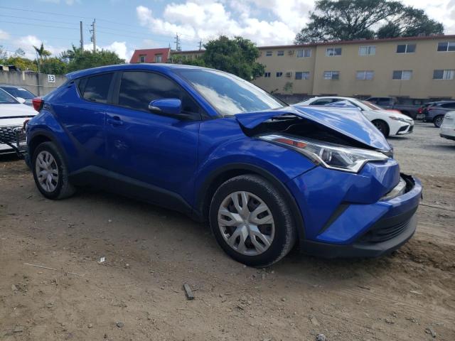 NMTKHMBX5KR070241 - 2019 TOYOTA C-HR XLE BLUE photo 4