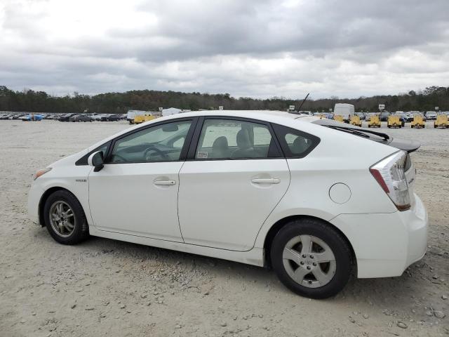 JTDKN3DU1A5131189 - 2010 TOYOTA PRIUS WHITE photo 2