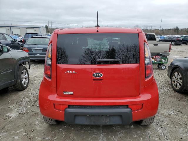 KNDJT2A22B7250955 - 2011 KIA SOUL + RED photo 6