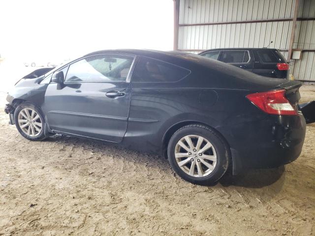 2HGFG3B84CH534369 - 2012 HONDA CIVIC EX BLACK photo 2