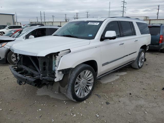 1GYS4KKJ9KR320778 - 2019 CADILLAC ESCALADE ESV PLATINUM თეთრი ფოტო 1