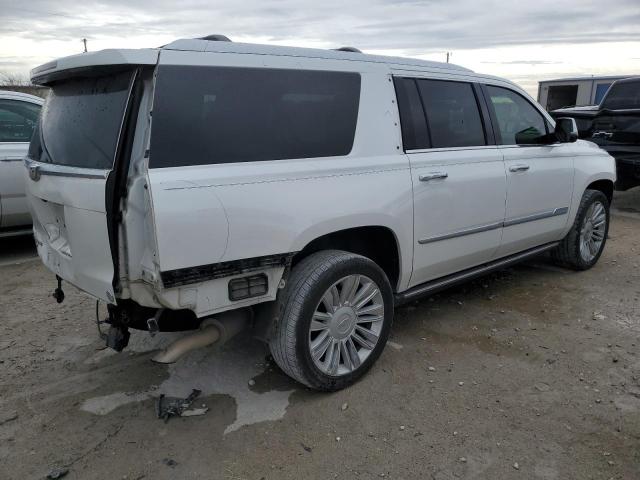 1GYS4KKJ9KR320778 - 2019 CADILLAC ESCALADE ESV PLATINUM WHITE photo 3