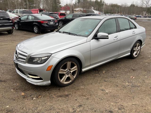 WDDGF8BB8BR153434 - 2011 MERCEDES-BENZ C 300 4MATIC SILVER photo 2