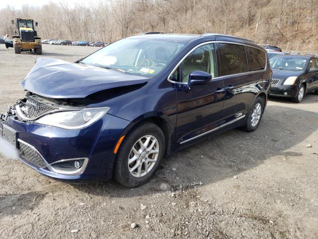 2C4RC1BG2LR138163 - 2020 CHRYSLER PACIFICA TOURING L BLUE photo 1