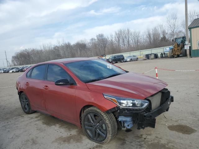 3KPF34AD5ME269053 - 2021 KIA FORTE GT LINE RED photo 4