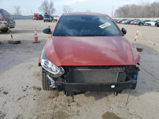 3KPF34AD5ME269053 - 2021 KIA FORTE GT LINE RED photo 5