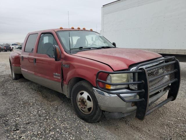 1FTWW32P93ED36189 - 2003 FORD F350 SUPER DUTY RED photo 1