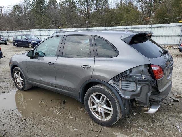 WP1AA2A21BLA02501 - 2011 PORSCHE CAYENNE GRAY photo 2