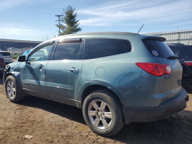 1GNEV23DX9S115781 - 2009 CHEVROLET TRAVERSE LT BLUE photo 2