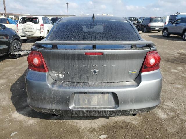 1C3CDZAG0CN285036 - 2012 DODGE AVENGER SE GRAY photo 6