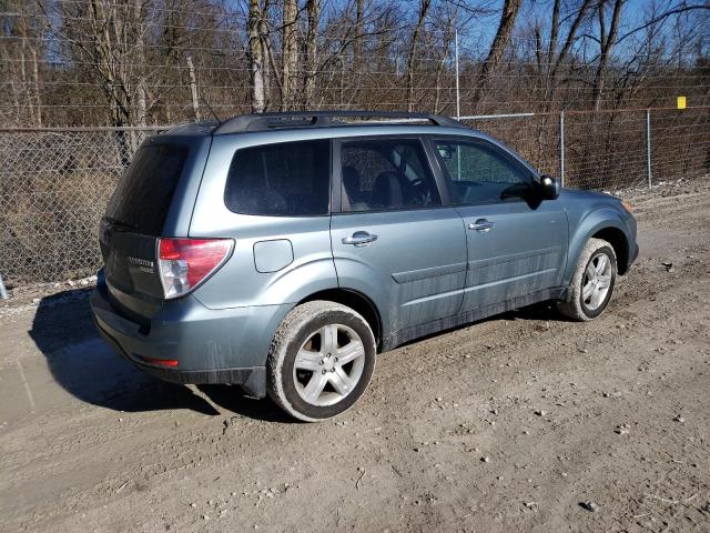 JF2SH6DCXAH746033 - 2010 SUBARU FORESTER 2.5X LIMITED TURQUOISE photo 3