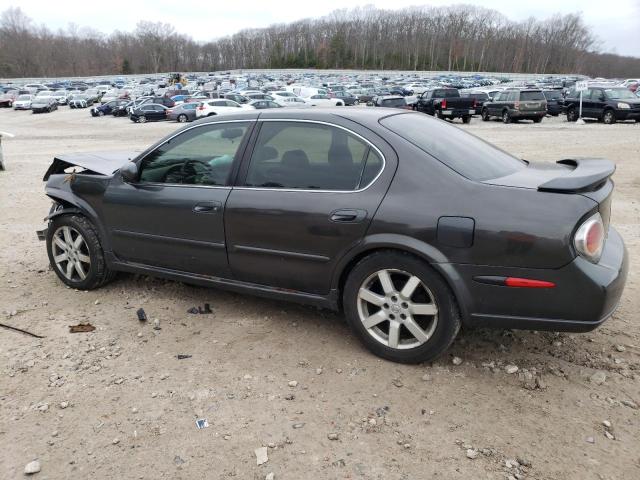 JN1DA31D02T448597 - 2002 NISSAN MAXIMA GLE GRAY photo 2