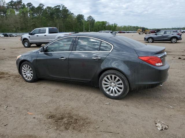 2G4GS5EV2D9209645 - 2013 BUICK REGAL PREMIUM GRAY photo 2