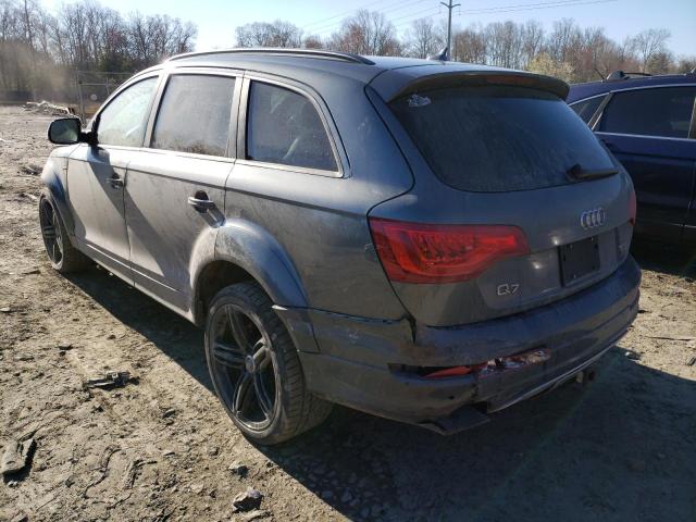 WA1DGAFE0FD029905 - 2015 AUDI Q7 PRESTIGE GRAY photo 2