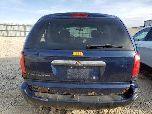 1A4GP45R96B671103 - 2006 CHRYSLER TOWN & COU ლურჯი ფოტო 6