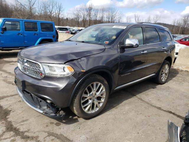 1C4RDJEG5FC917661 - 2015 DODGE DURANGO CITADEL GRAY photo 1