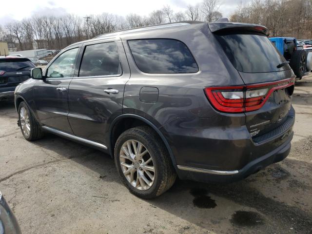 1C4RDJEG5FC917661 - 2015 DODGE DURANGO CITADEL GRAY photo 2