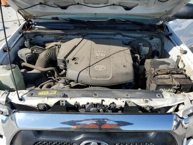 5TFJU4GNXDX044537 - 2013 TOYOTA TACOMA DOUBLE CAB PRERUNNER WHITE photo 11