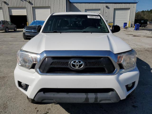5TFJU4GNXDX044537 - 2013 TOYOTA TACOMA DOUBLE CAB PRERUNNER WHITE photo 5