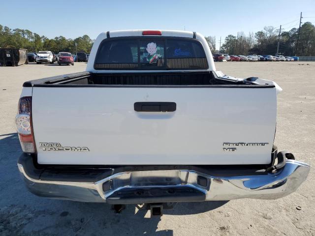 5TFJU4GNXDX044537 - 2013 TOYOTA TACOMA DOUBLE CAB PRERUNNER WHITE photo 6
