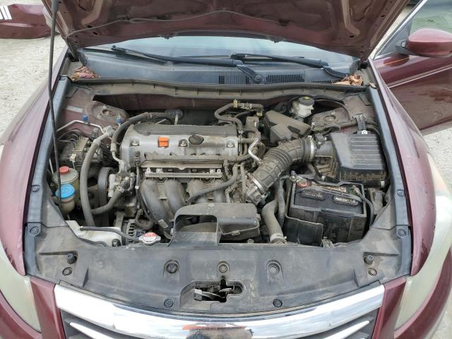 1HGCP2F34CA213085 - 2012 HONDA ACCORD LX BURGUNDY photo 11