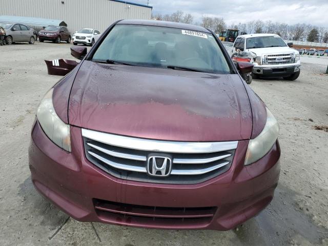 1HGCP2F34CA213085 - 2012 HONDA ACCORD LX BURGUNDY photo 5