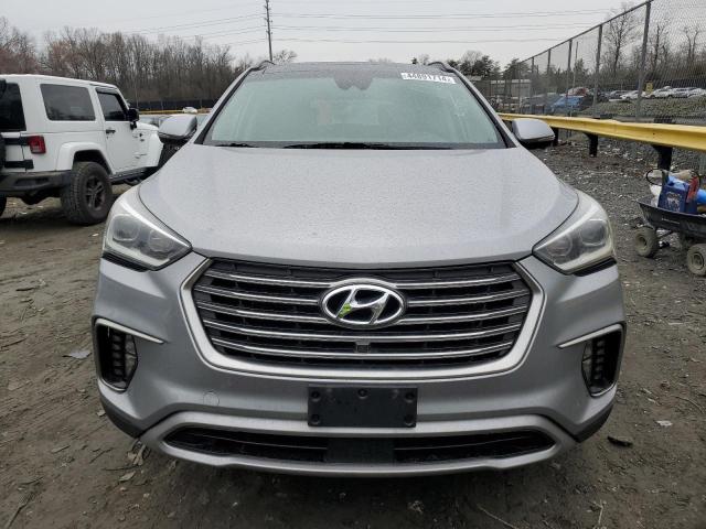 KM8SRDHF0HU221502 - 2017 HYUNDAI SANTA FE SE ULTIMATE SILVER photo 5