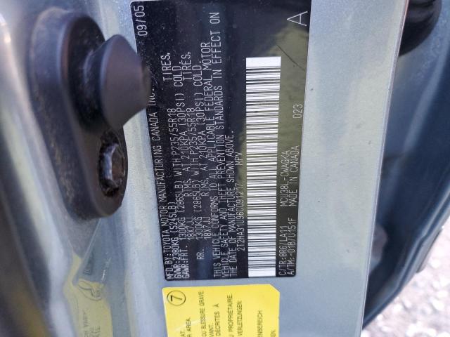 2T2HA31U96C091217 - 2006 LEXUS RX 330 BLUE photo 13