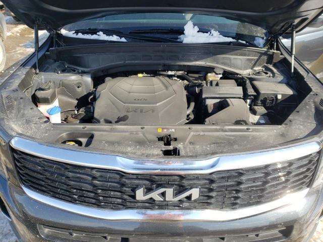5XYP6DHC1NG323459 - 2022 KIA TELLURIDE S CHARCOAL photo 11