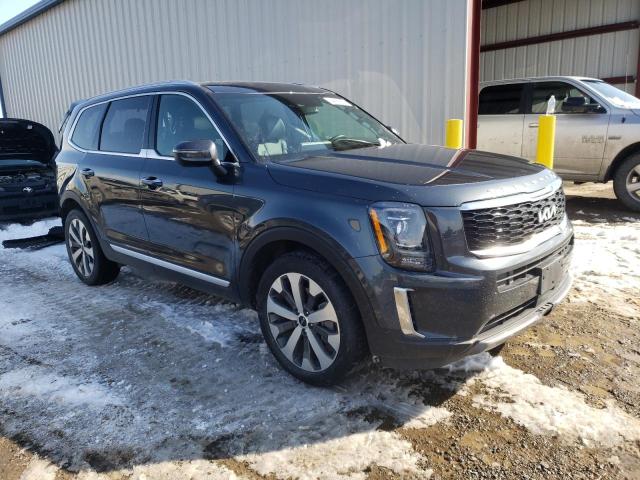 5XYP6DHC1NG323459 - 2022 KIA TELLURIDE S CHARCOAL photo 4
