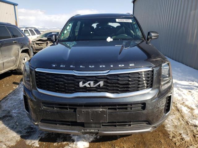 5XYP6DHC1NG323459 - 2022 KIA TELLURIDE S CHARCOAL photo 5