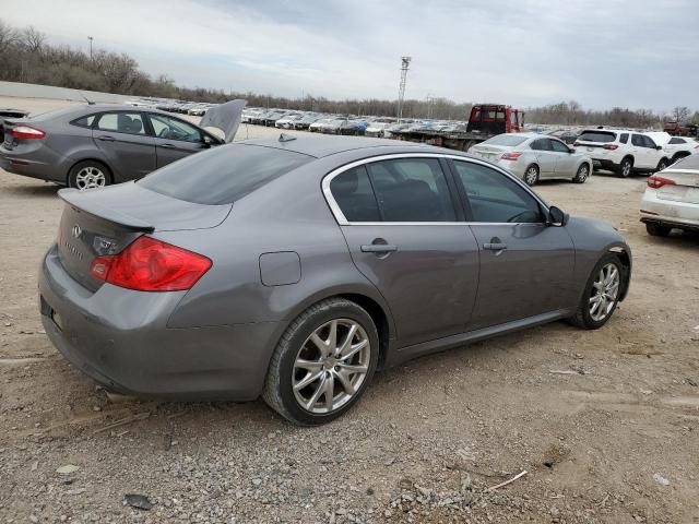 JN1CV6AP5CM629279 - 2012 INFINITI G37 BASE GRAY photo 3