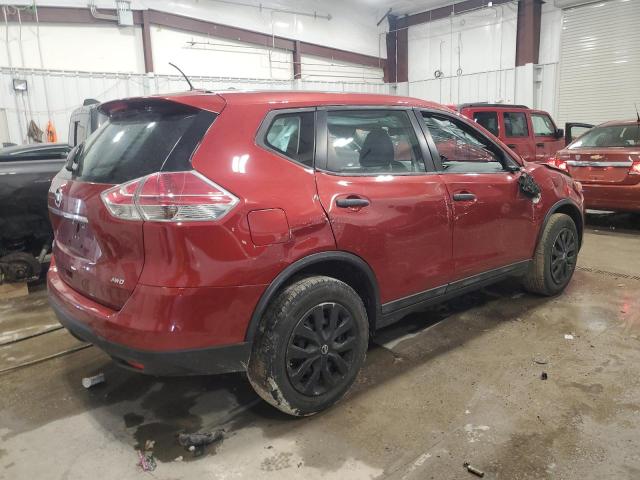 5N1AT2MV8GC747072 - 2016 NISSAN ROGUE S RED photo 3