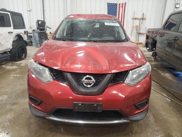 5N1AT2MV8GC747072 - 2016 NISSAN ROGUE S RED photo 5