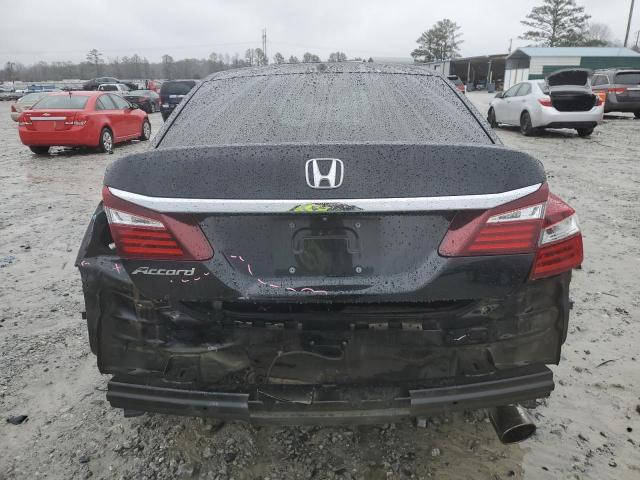 1HGCR2F98GA165899 - 2016 HONDA ACCORD EXL BLACK photo 6