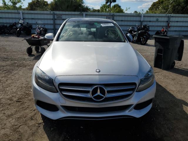 55SWF4JB9FU045818 - 2015 MERCEDES-BENZ C 300 SILVER photo 5