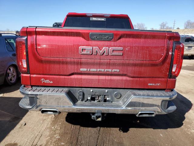 3GTU9DED5MG386734 - 2021 GMC SIERRA K1500 SLT RED photo 6