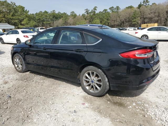 3FA6P0H7XHR319401 - 2017 FORD FUSION SE BLACK photo 2