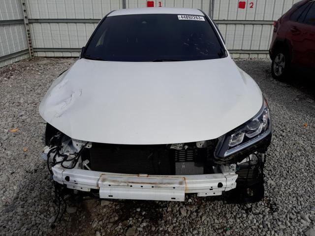 JHMCR6F32HC015955 - 2017 HONDA ACCORD HYBRID WHITE photo 5