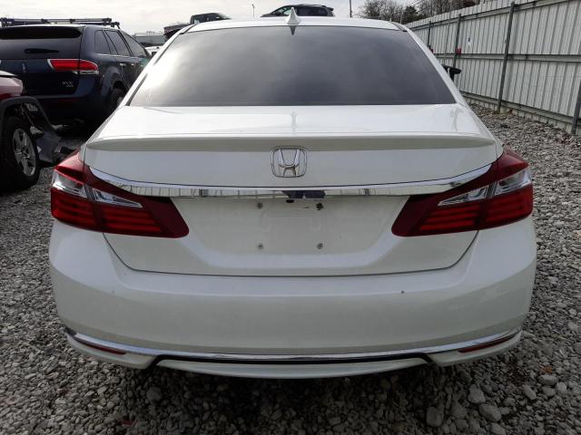 JHMCR6F32HC015955 - 2017 HONDA ACCORD HYBRID WHITE photo 6