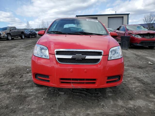 KL1TD56648B015697 - 2008 CHEVROLET AVEO BASE RED photo 5