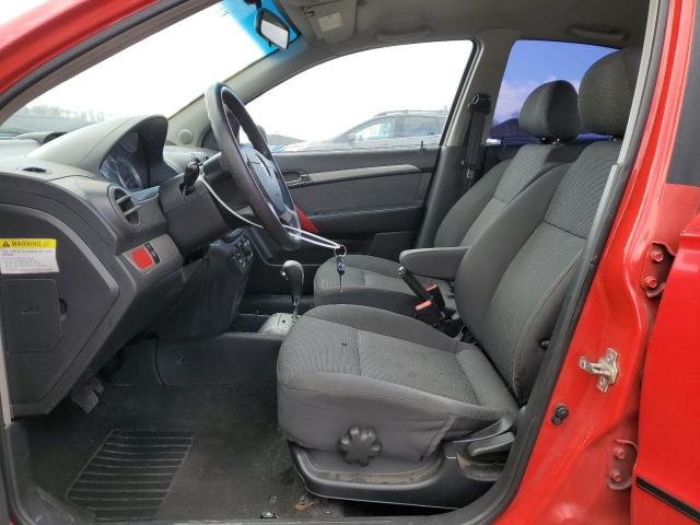 KL1TD56648B015697 - 2008 CHEVROLET AVEO BASE RED photo 7