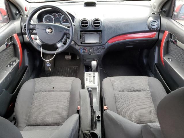 KL1TD56648B015697 - 2008 CHEVROLET AVEO BASE RED photo 8