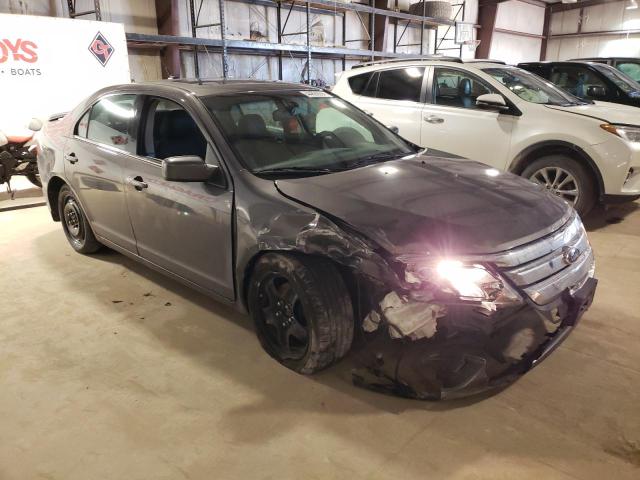 3FAHP0HA6BR218755 - 2011 FORD FUSION SE GRAY photo 4