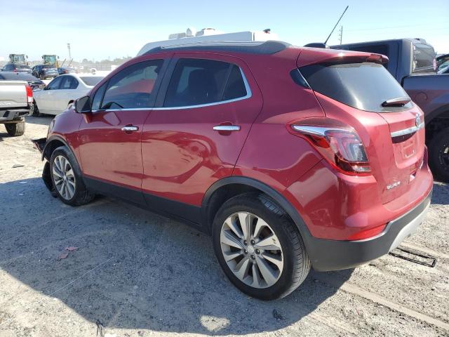 KL4CJASB3JB623370 - 2018 BUICK ENCORE PREFERRED RED photo 2