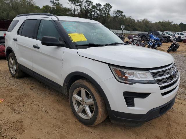 1FM5K7B84JGA51288 - 2018 FORD EXPLORER WHITE photo 4