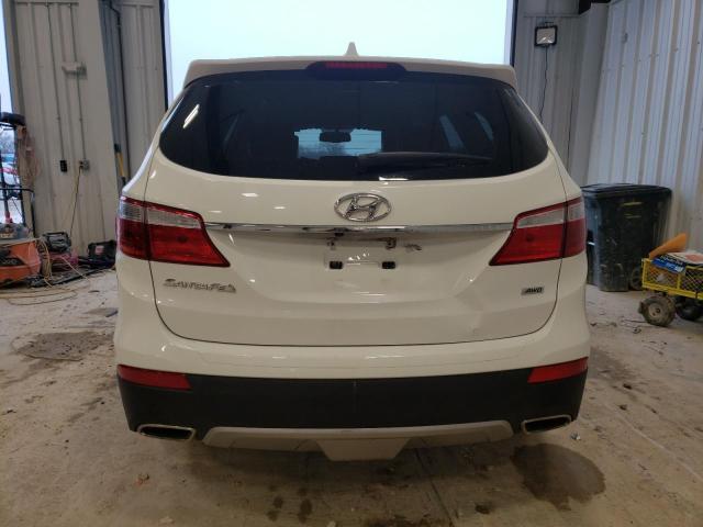 KM8SNDHF6GU135265 - 2016 HYUNDAI SANTA FE SE WHITE photo 6